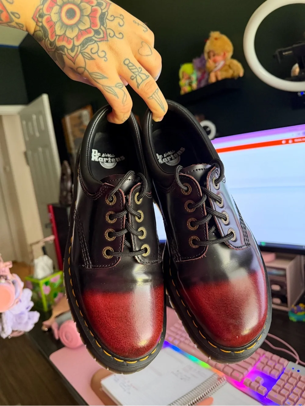 Dr. Martens 8053 Quad Leather Platform Shoes *Size 10 Women’s*